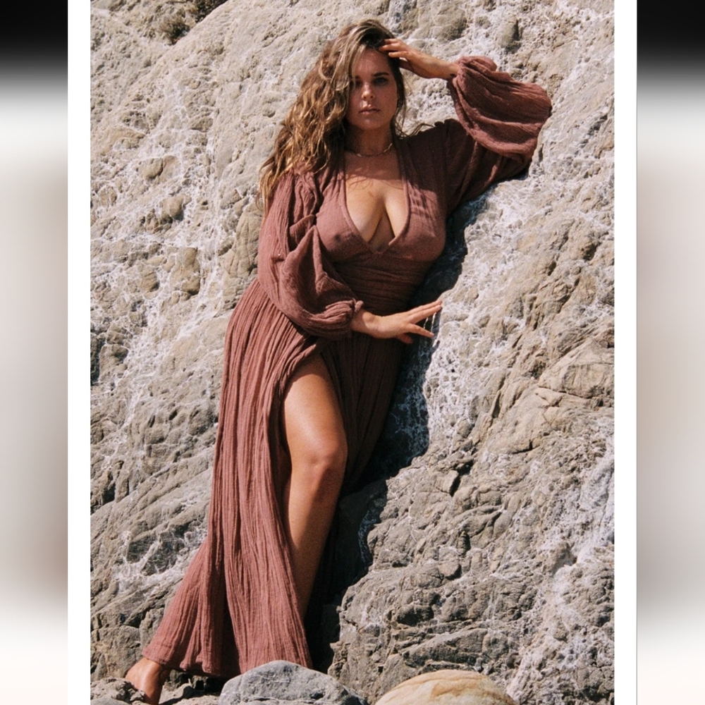jens pirate booty lapis maxi dress Nwt Rust - Picture 4 of 14